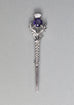 Standard Scottish Stone Thistle Kilt Pin
