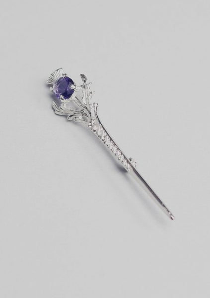 Standard Scottish Stone Thistle Kilt Pin
