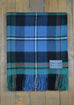 Scottish Lambswool Blanket in Macrae Hunting Ancient Tartan