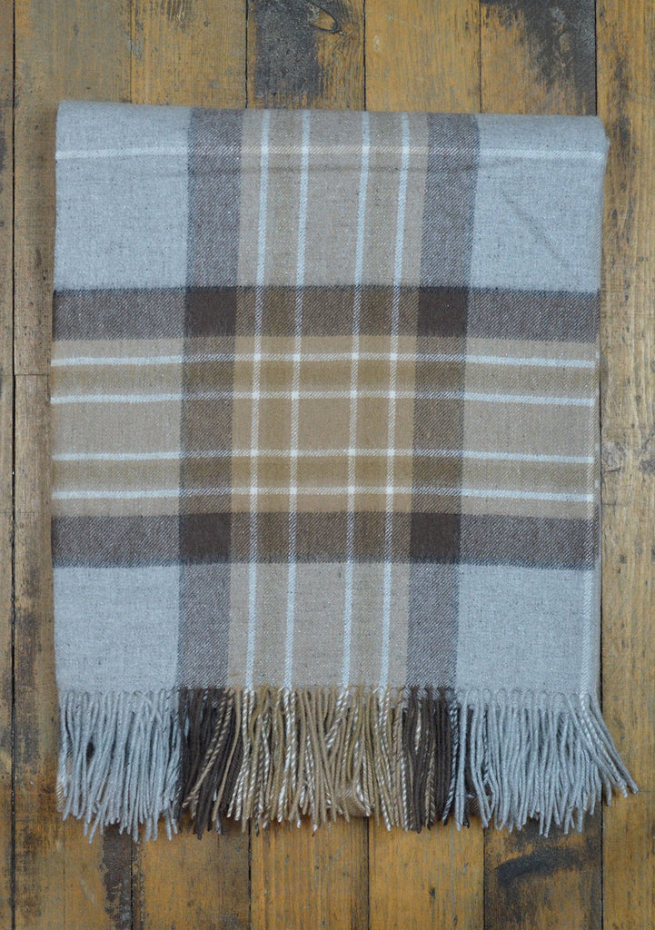 Lambswool Blanket in Mackellar Tartan