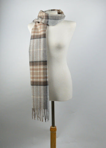 Lambswool Scarf in Mackellar Tartan