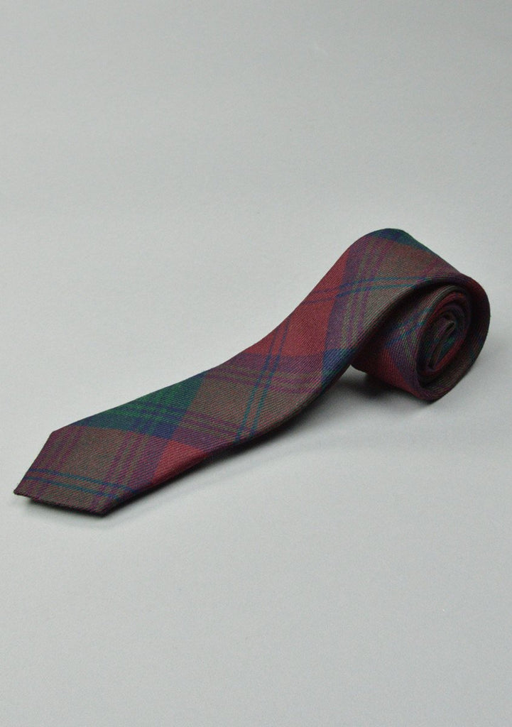 Boys Custom Made Tartan Neck Tie