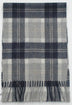Bannockbane Silver Lambswool Scarf