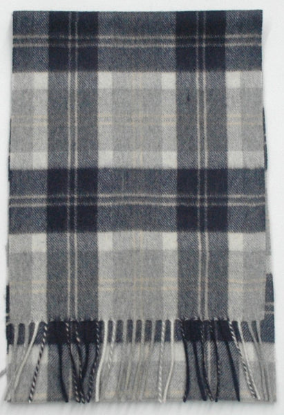 Bannockbane Silver Lambswool Scarf