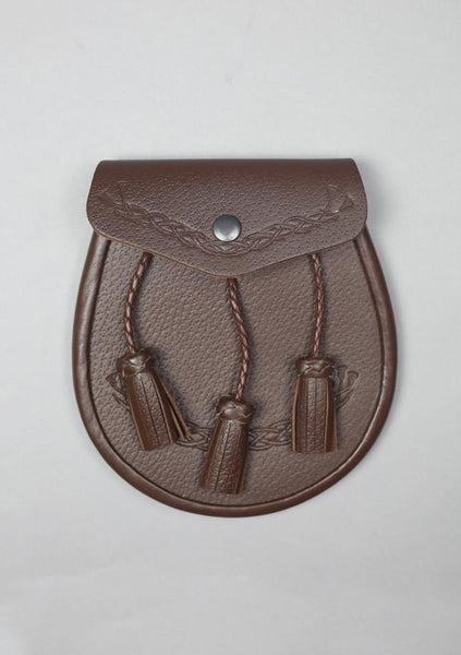 Celtic Classic Leather Sporran