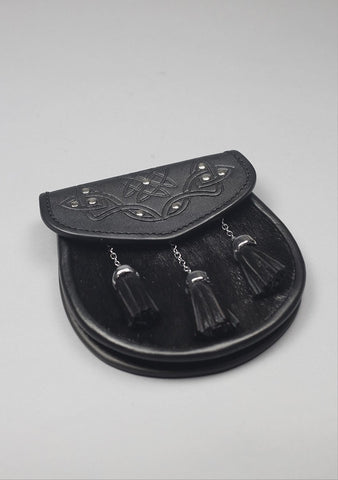 Celtic Embossed Semi Dress Sporran