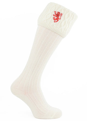 Embroidered Lion Kilt Hose