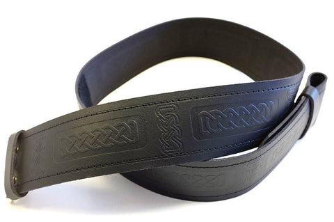 Custom Made Celtic Leather Kilt Belt