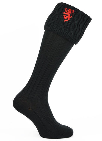 Embroidered Lion Kilt Hose