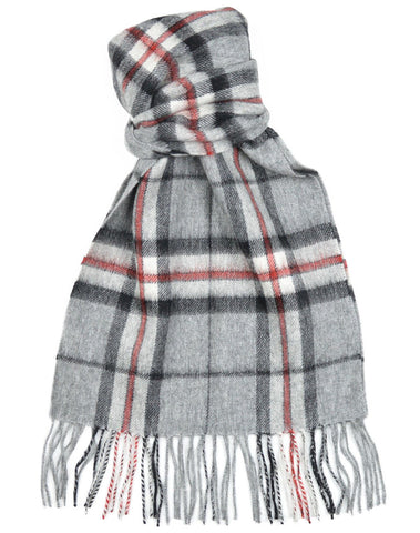 Thomson Grey Tartan Scarf