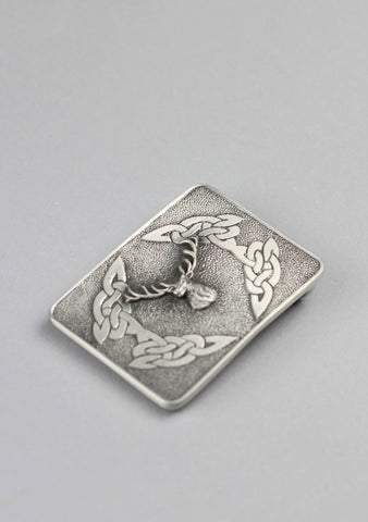 Celtic Stag Cast Buckle
