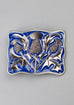 Contemporary Thistle Kilt Belt Buckle