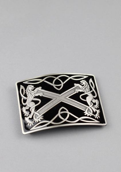 Highland Saltire Enamel Buckle
