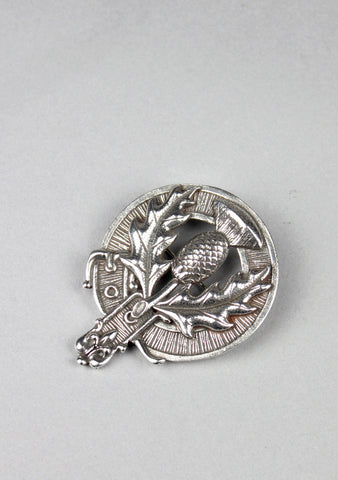 Thistle Crest Cap Badge