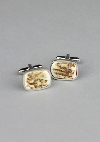Stag Horn & Pewter Cufflinks