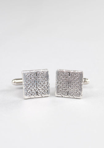 Square Celtic Design Cufflinks