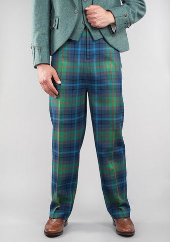 Fishtail Back Tartan Trews