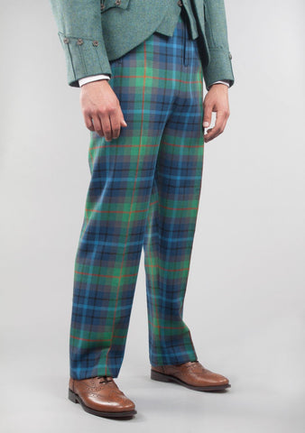 Fishtail Back Tartan Trews