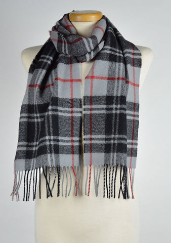 Scottish Lambswool Scarf in Moffat Tartan
