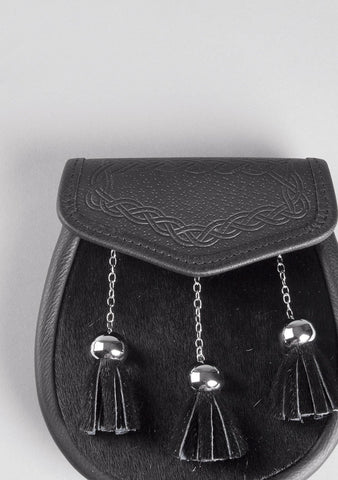 Celtic Embossed Semi Dress Sporran