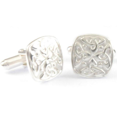 Silver Celtic Knotwork Cufflinks