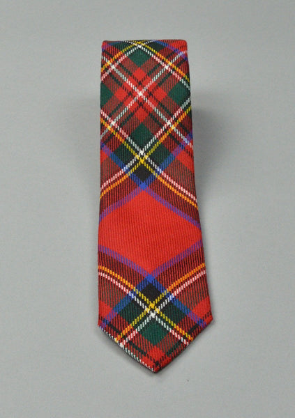 Slim Fit Tartan Neck Tie