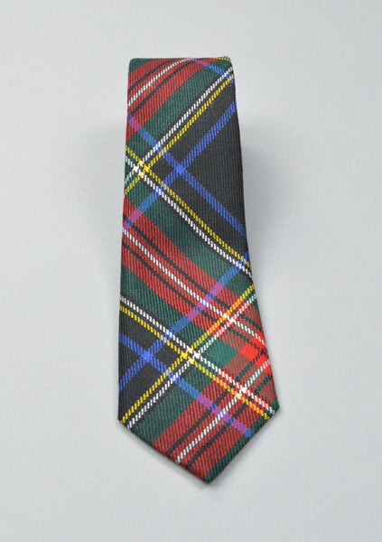 Slim Fit Tartan Neck Tie