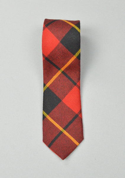 Slim Fit Tartan Neck Tie